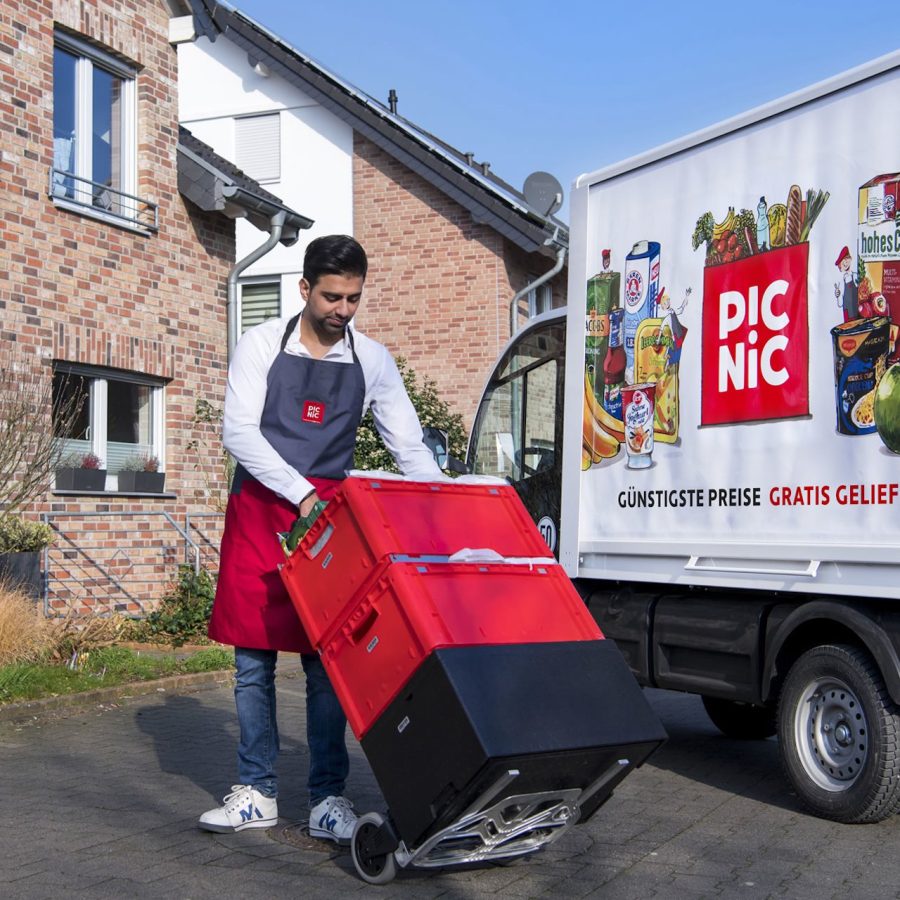 Foto: Goupil G4 im Einsatz beim Picnic Lieferdienst